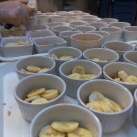 Préparation des desserts